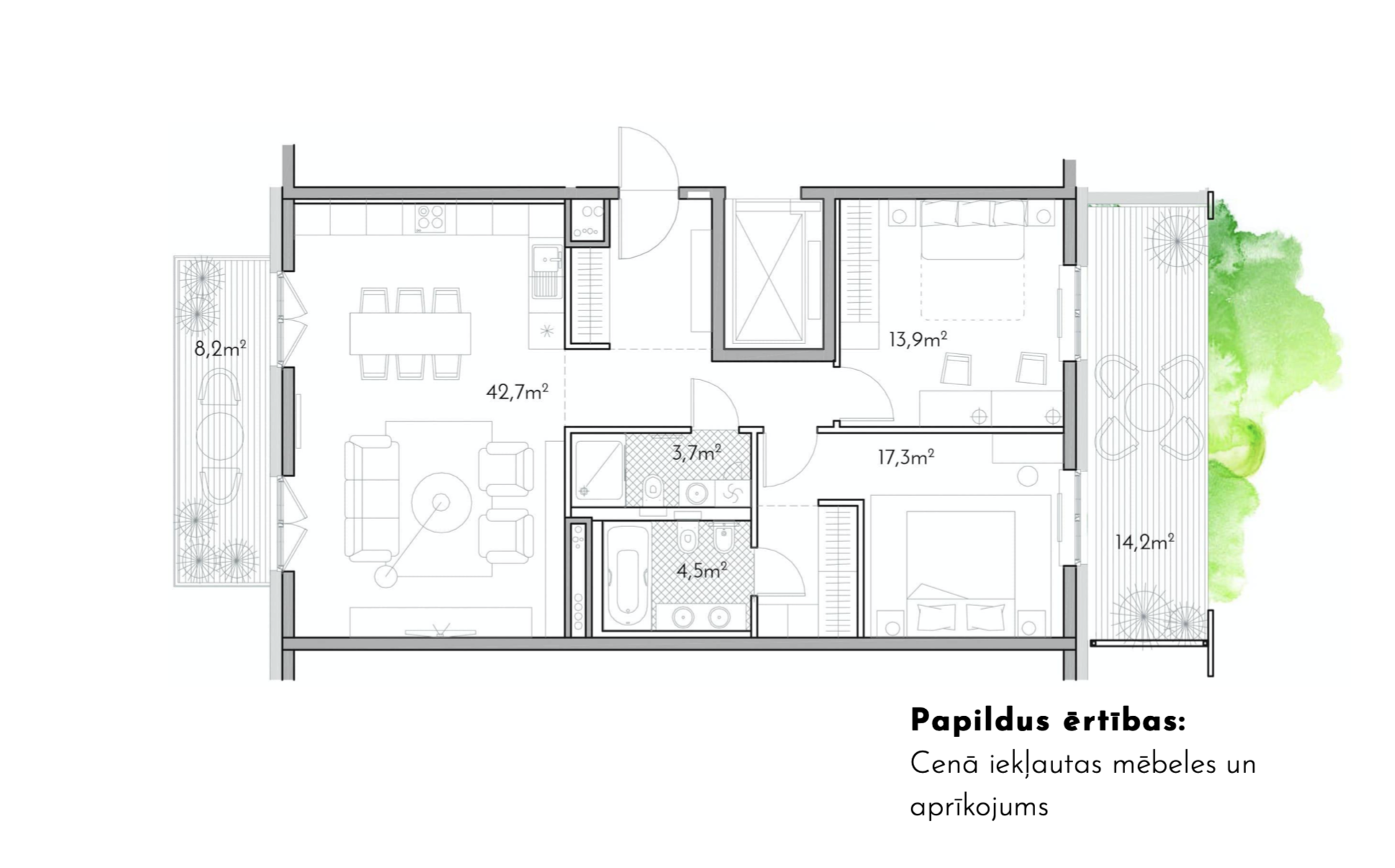 Pārdod dzīvokli, Antonijas iela 17A - Attēls 1