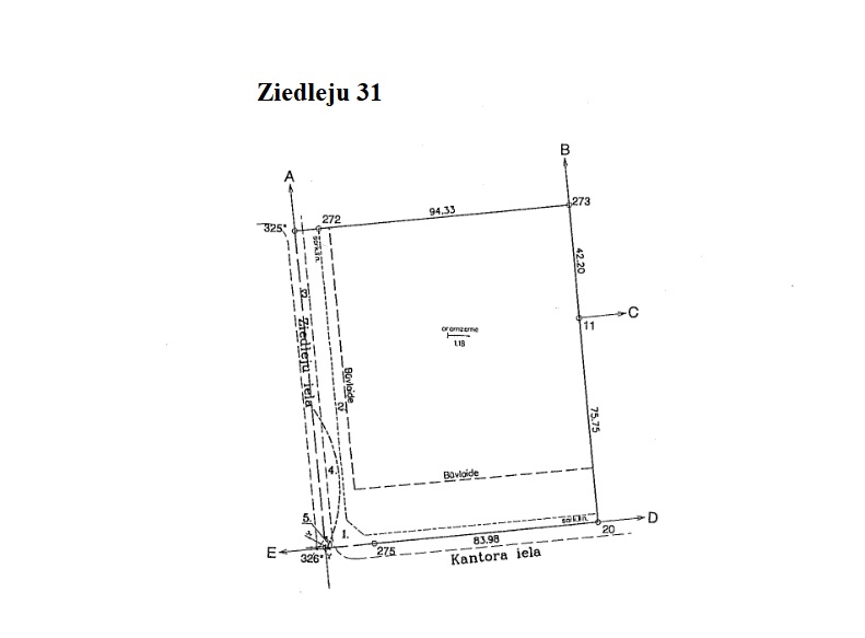 Pārdod zemi, Ziedleju iela - Attēls 1