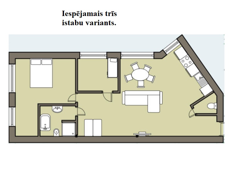 Pārdod dzīvokli, Zeltrītu iela 6 - Attēls 1