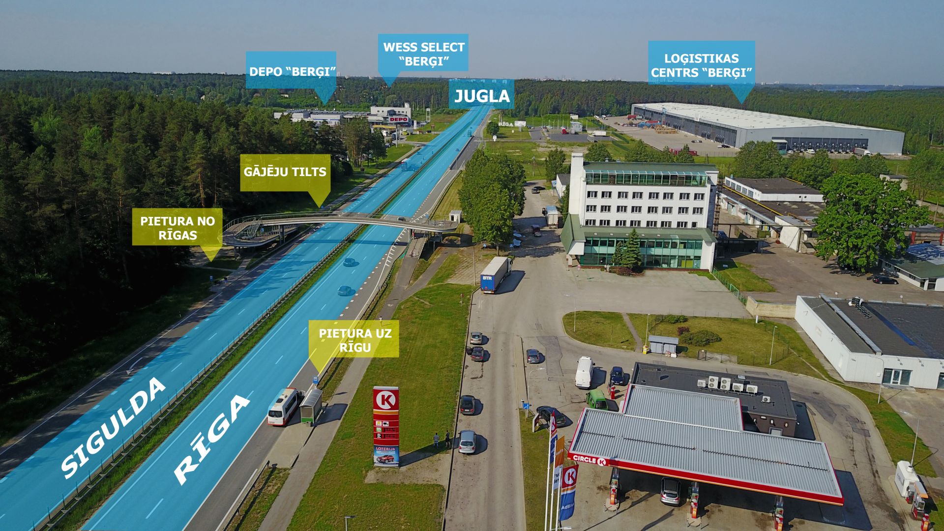 Pārdod noliktavu, Siguldas šoseja iela - Attēls 1
