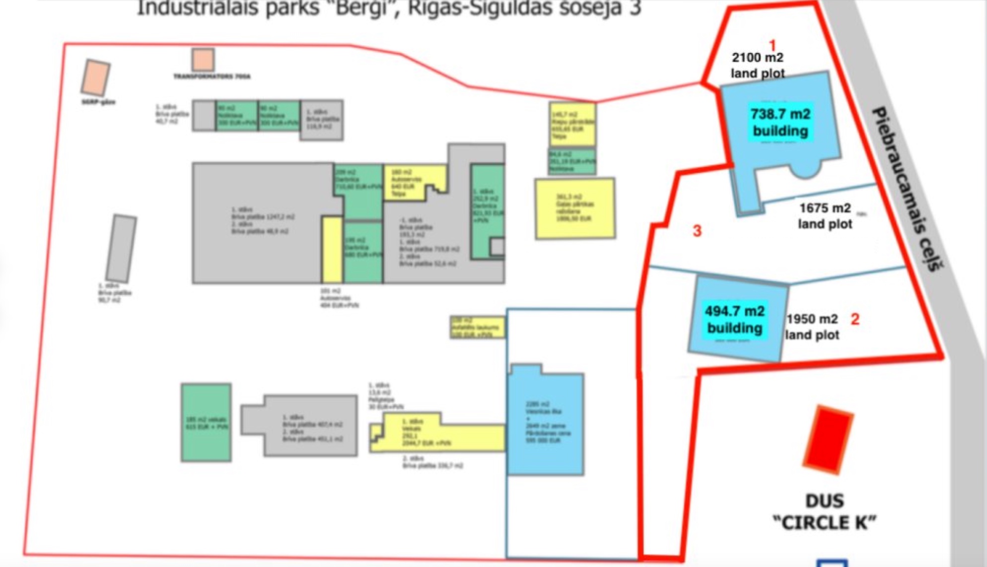 Pārdod noliktavu, Siguldas šoseja iela - Attēls 1