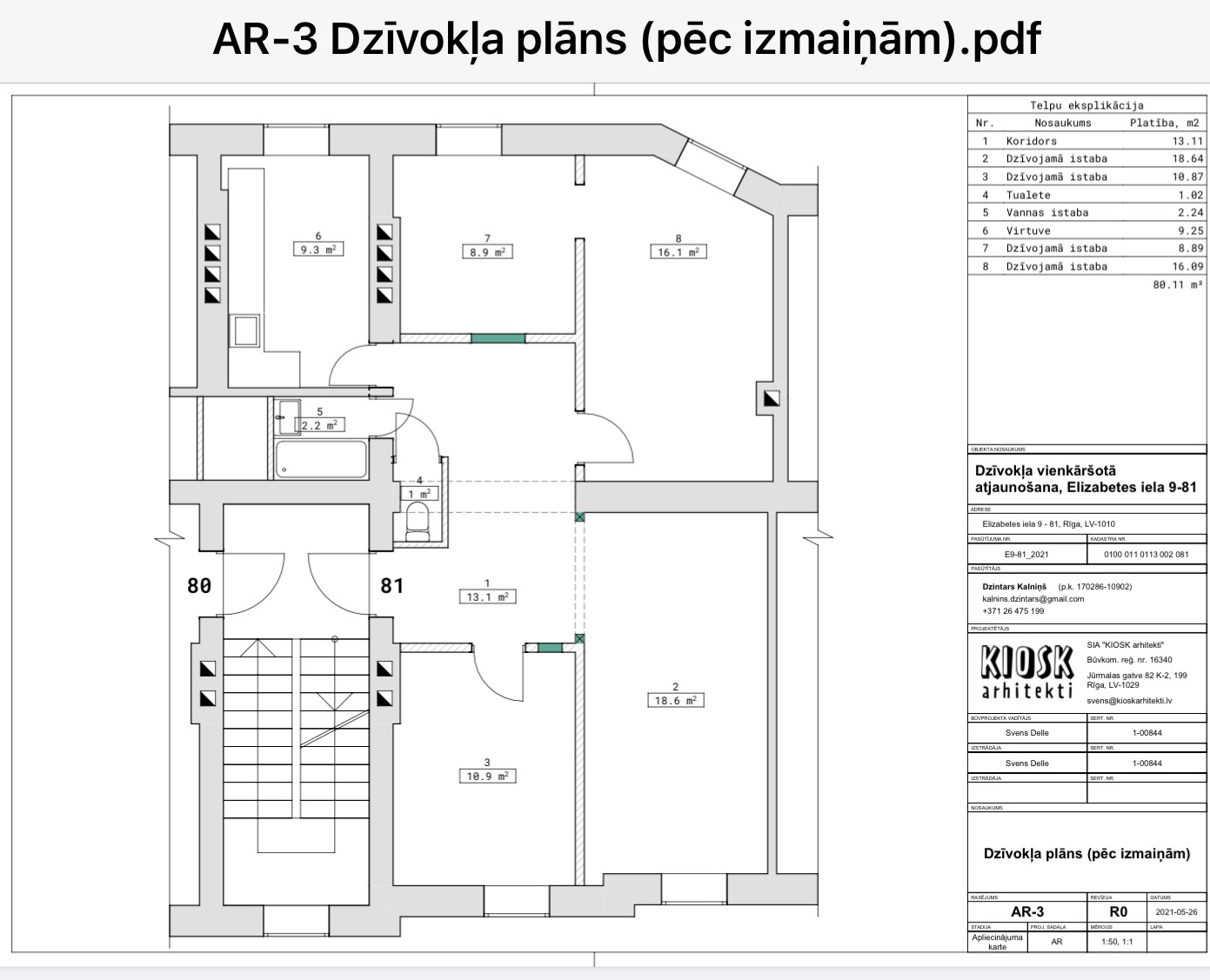Pārdod dzīvokli, Elizabetes iela 9 - Attēls 1