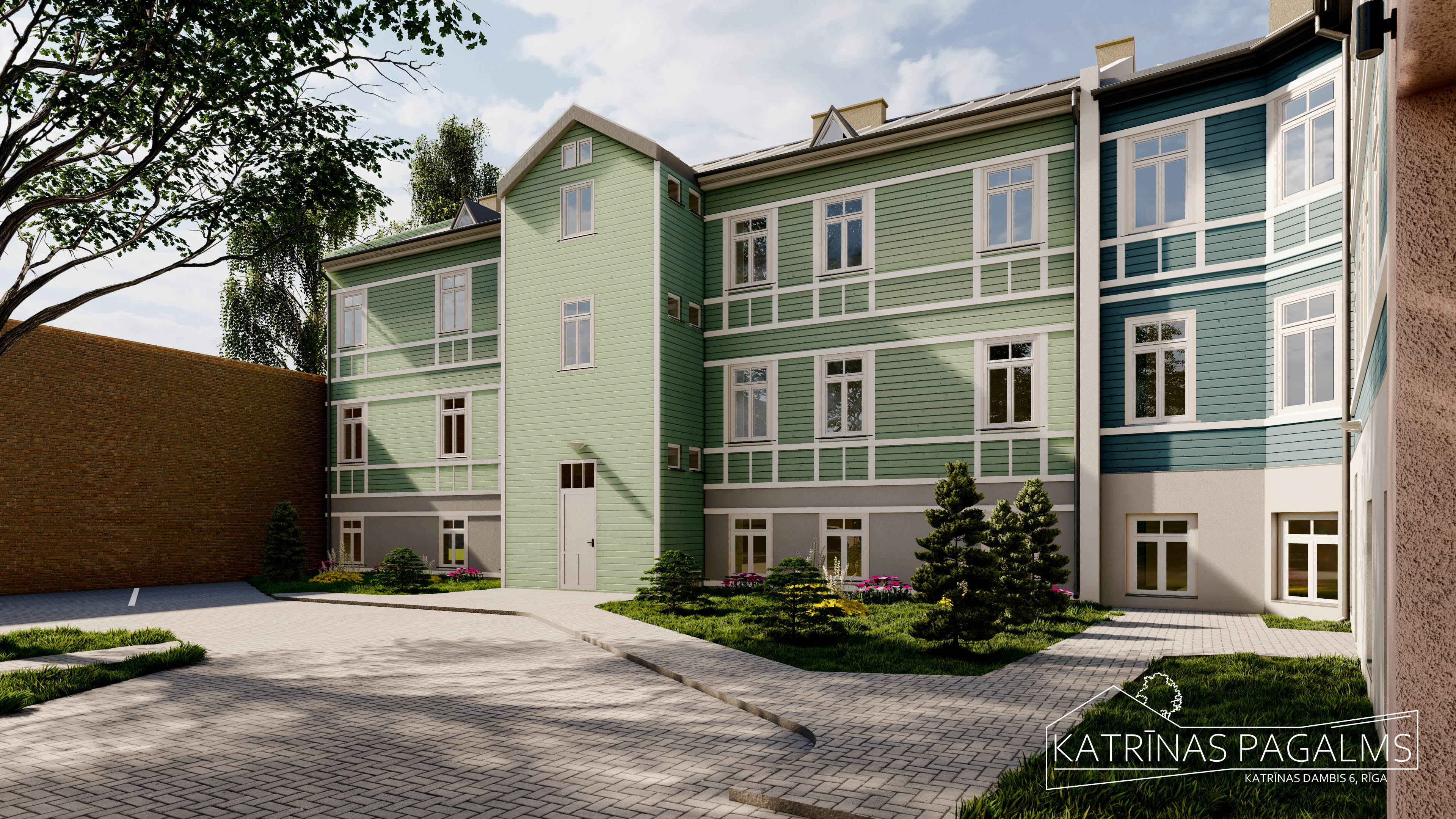 Pārdod dzīvokli, Katrīnas dambis iela 6 - Attēls 1