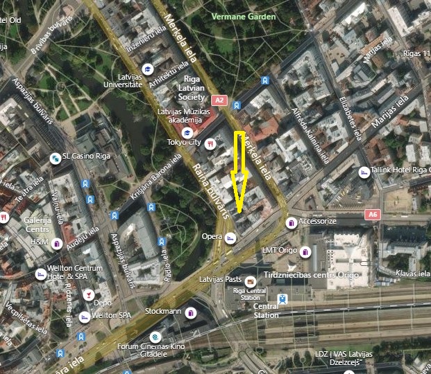 Pārdod tirdzniecības telpas, Raina bulvaris - Attēls 1