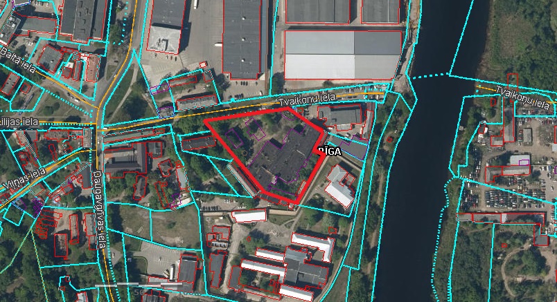 Investīciju objekts, Tvaikoņu iela - Attēls 1