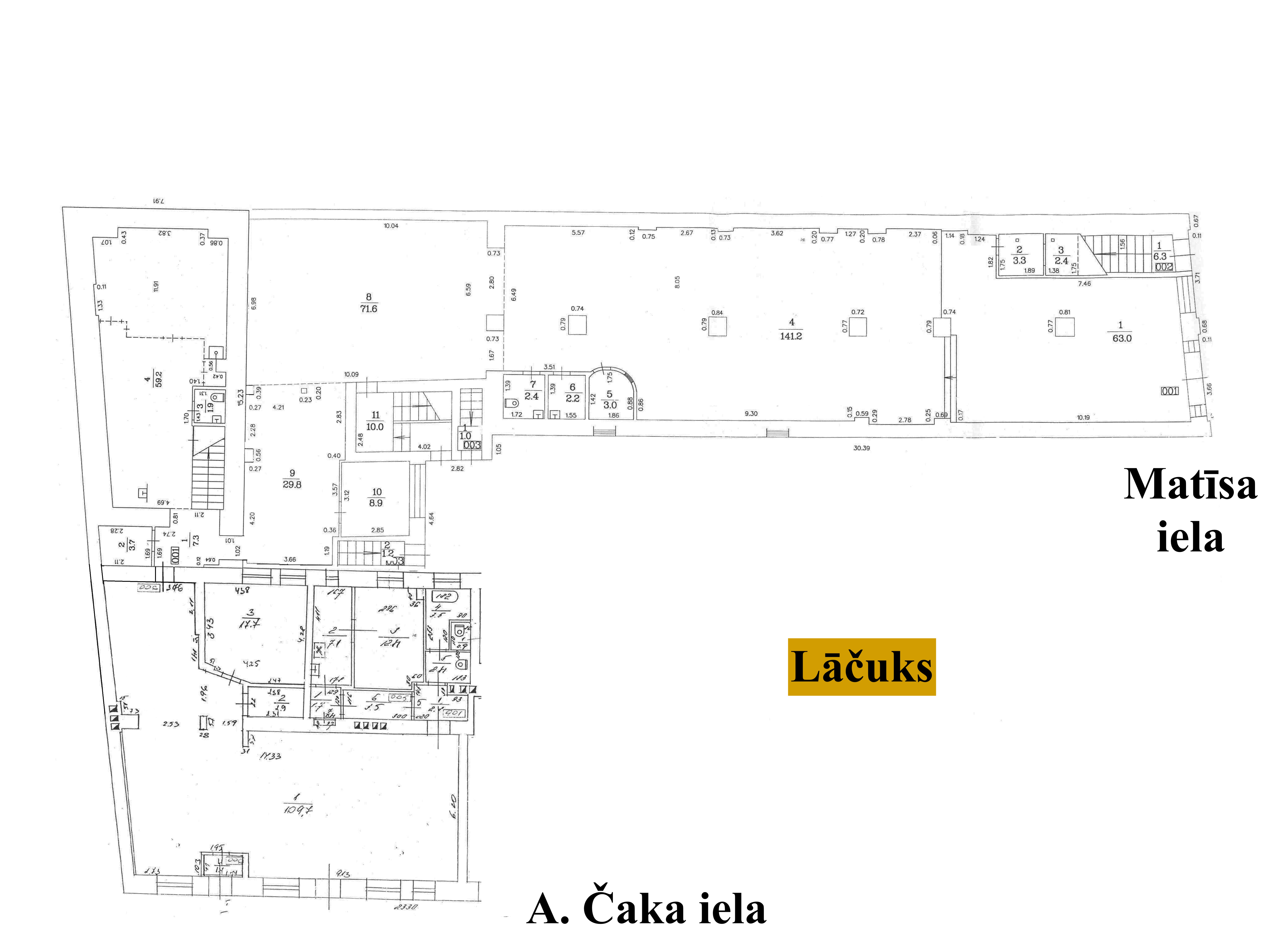 Pārdod tirdzniecības telpas, Aleksandra Čaka iela - Attēls 1