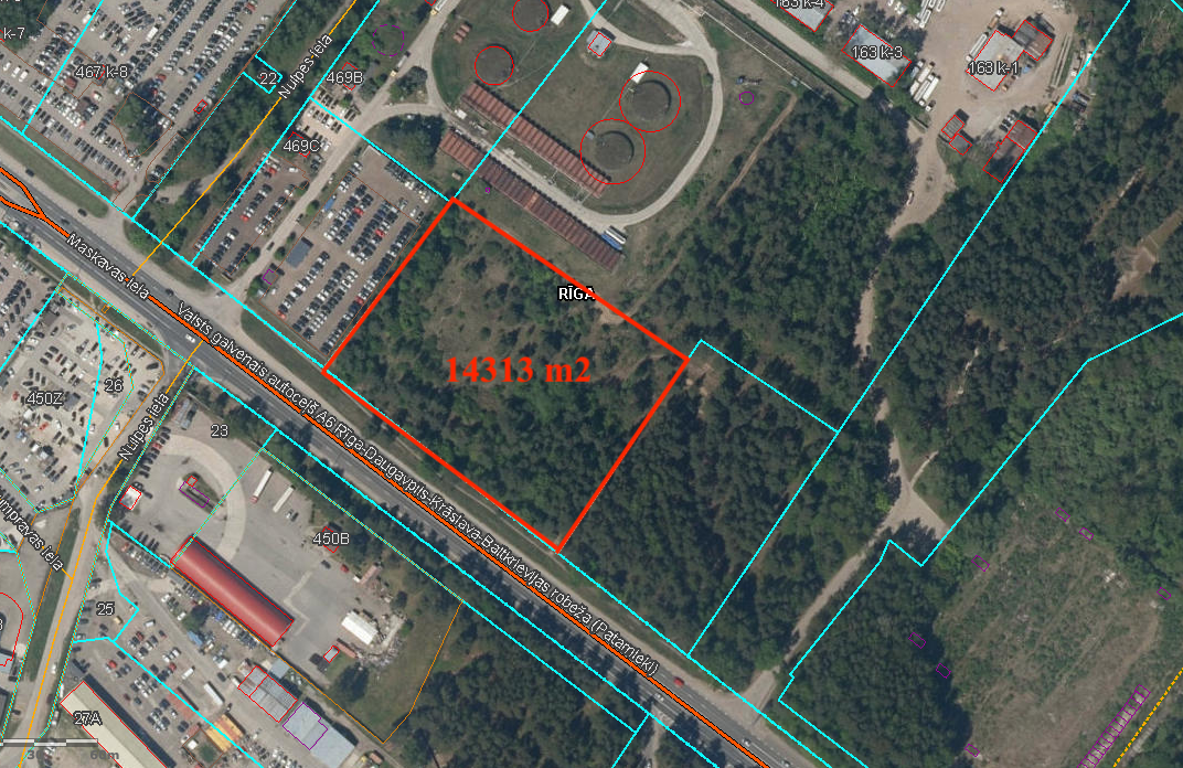 Land plot for sale, Maskavas street - Image 1