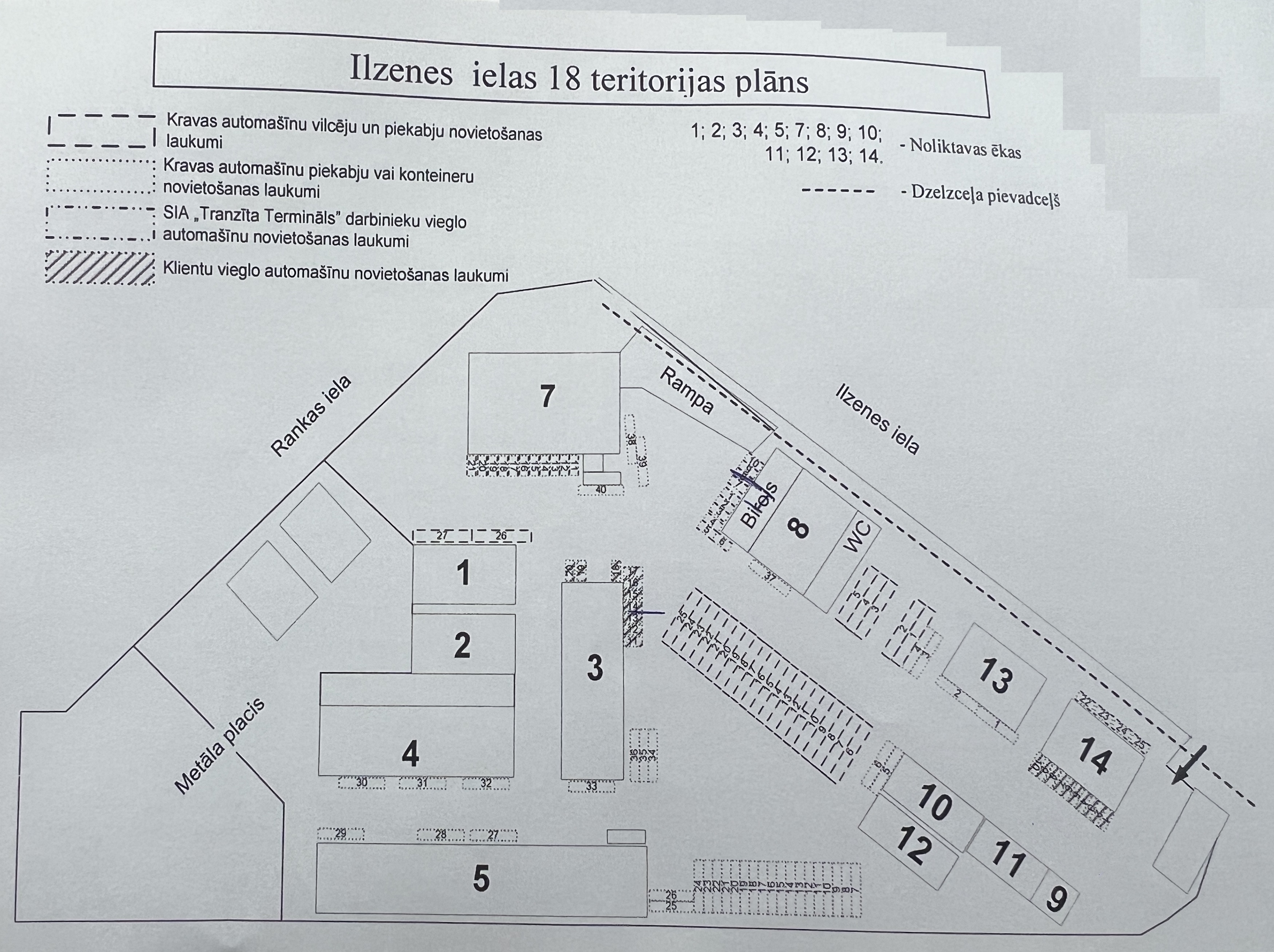 Iznomā noliktavu, Ilzenes iela - Attēls 1