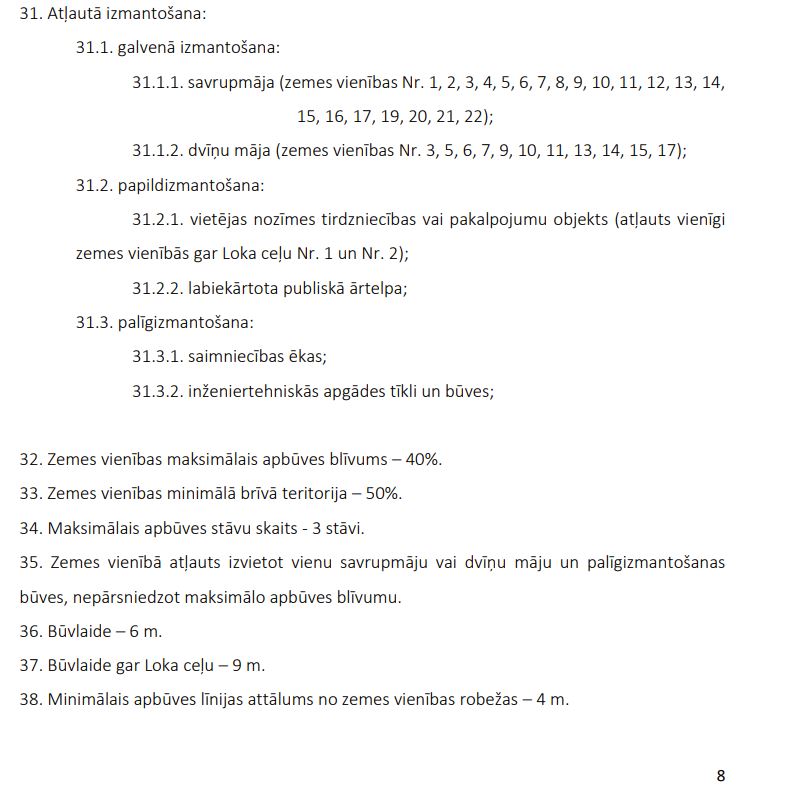 Investīciju objekts, Loka ceļš - Attēls 1