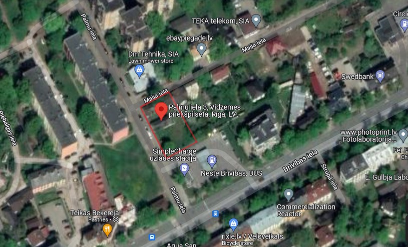 Investīciju objekts, Palmu iela - Attēls 1