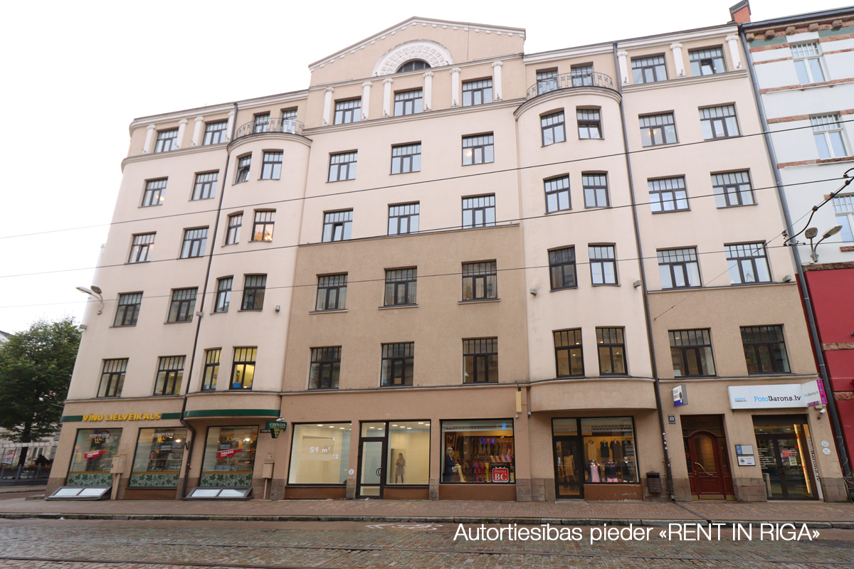Iznomā tirdzniecības telpas, Krišjāņa Barona iela - Attēls 1