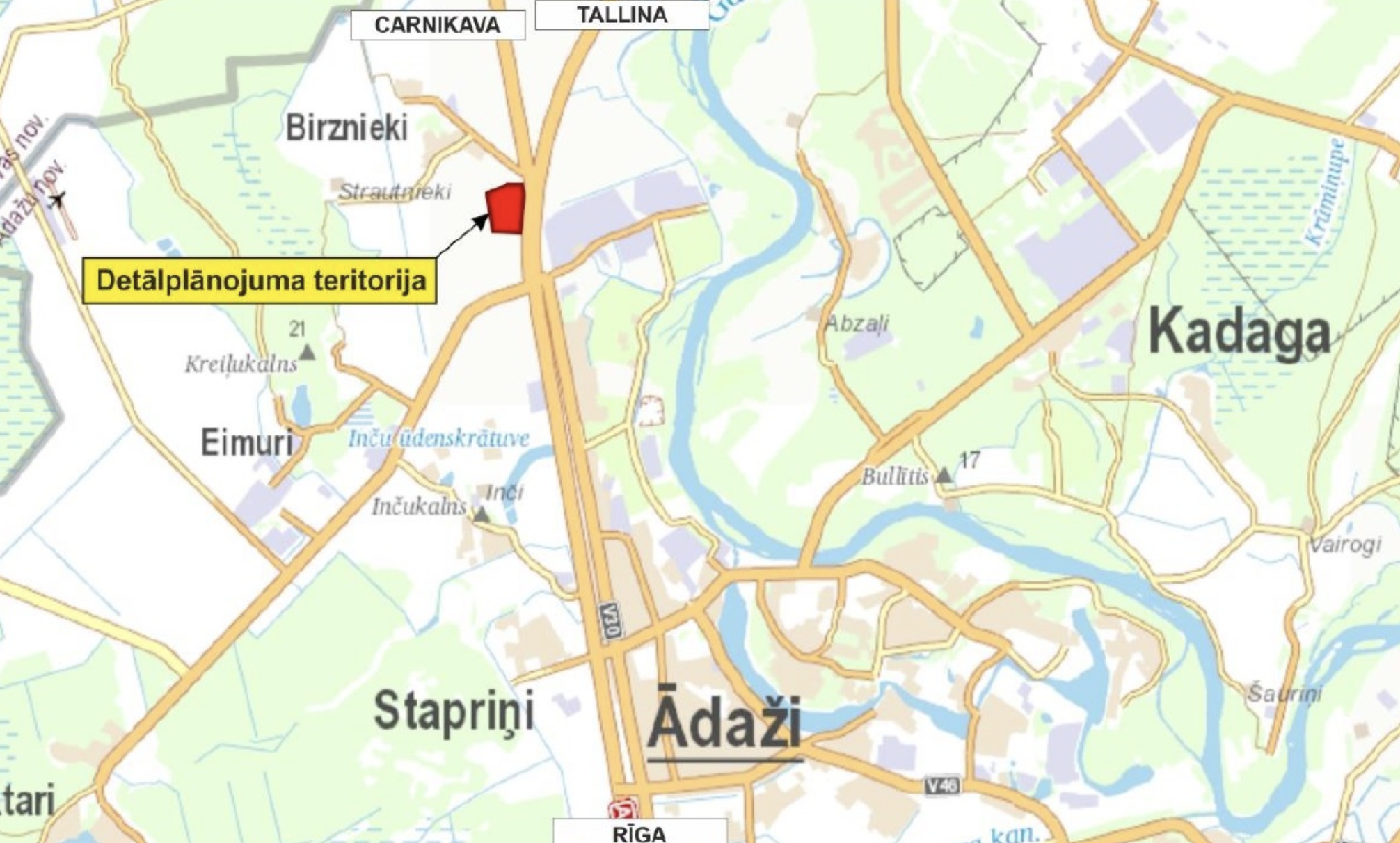Pārdod zemi, Dzērvenītes iela - Attēls 1