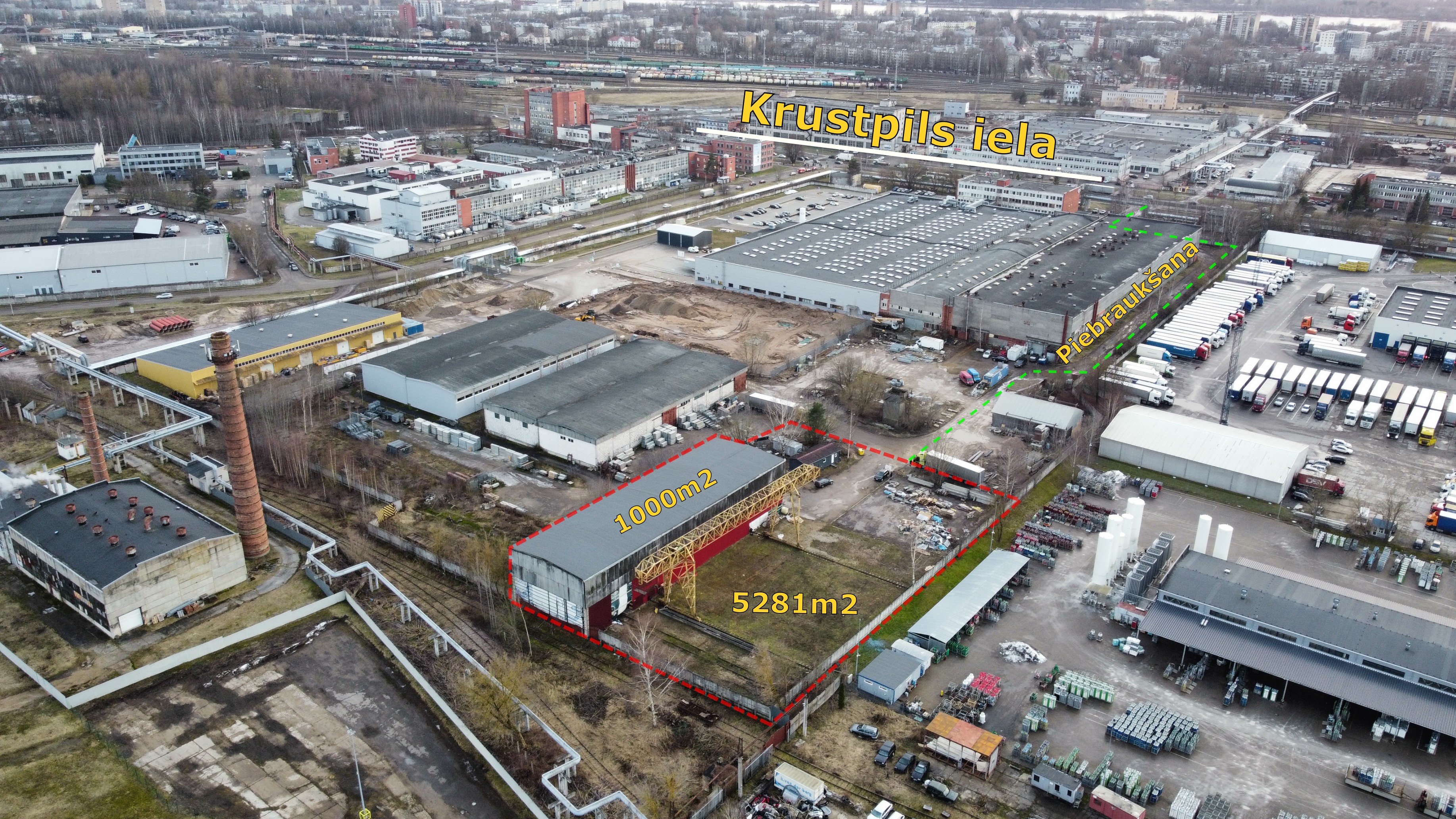 Pārdod ražošanas telpas, Krustpils iela - Attēls 1