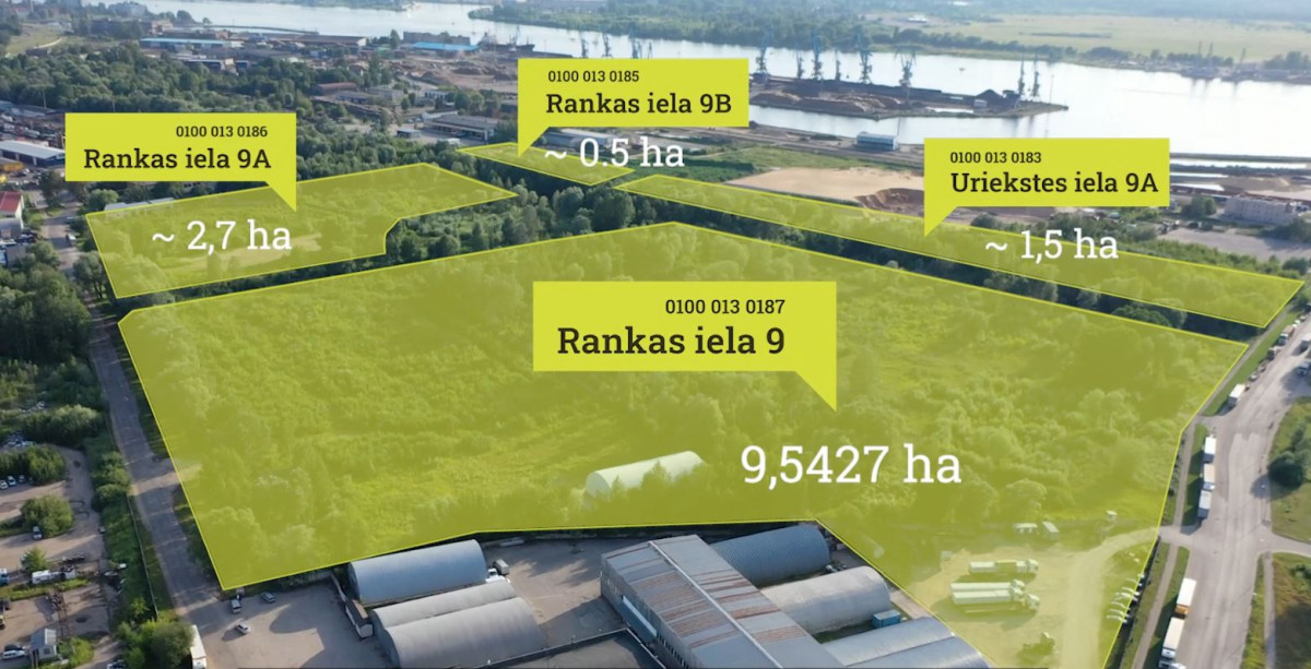 Pārdod zemi, Rankas iela - Attēls 1