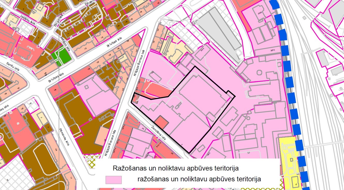 Pārdod zemi, Krišjāņa Barona iela - Attēls 1