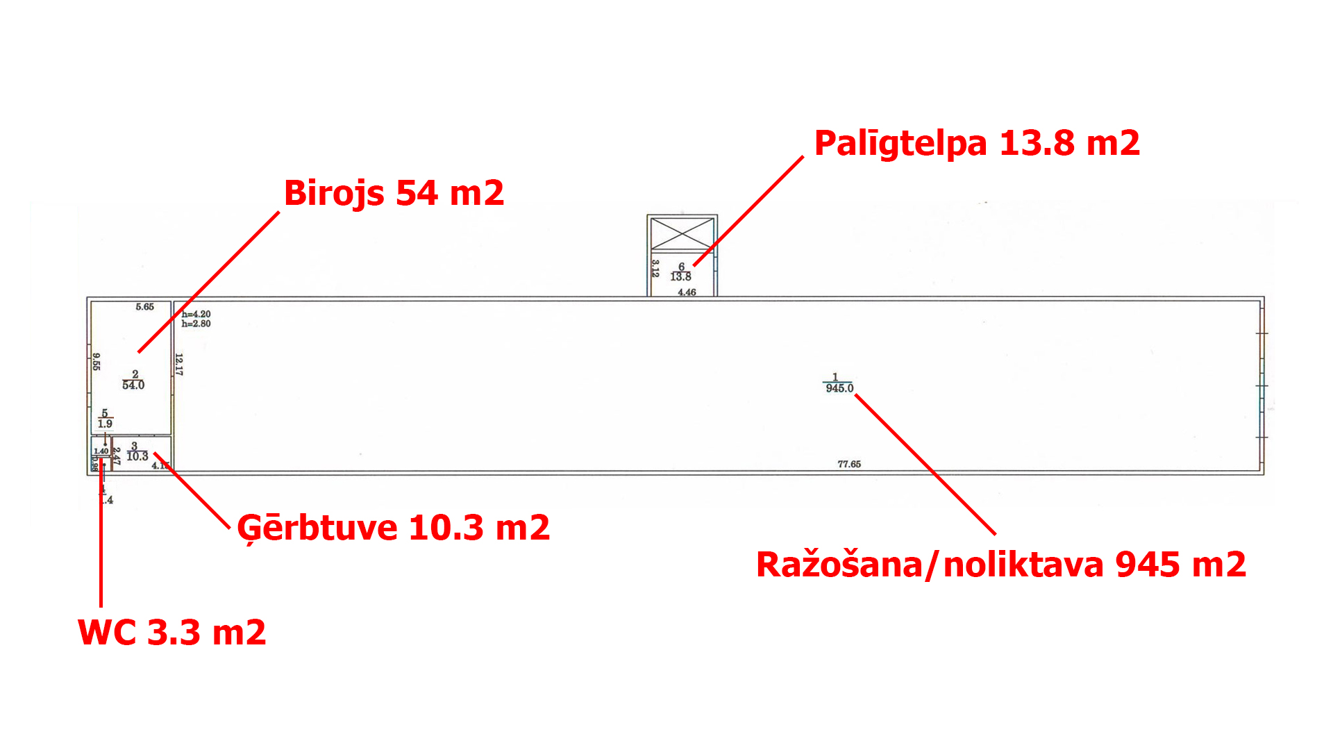 Iznomā noliktavu, Putnu iela - Attēls 1