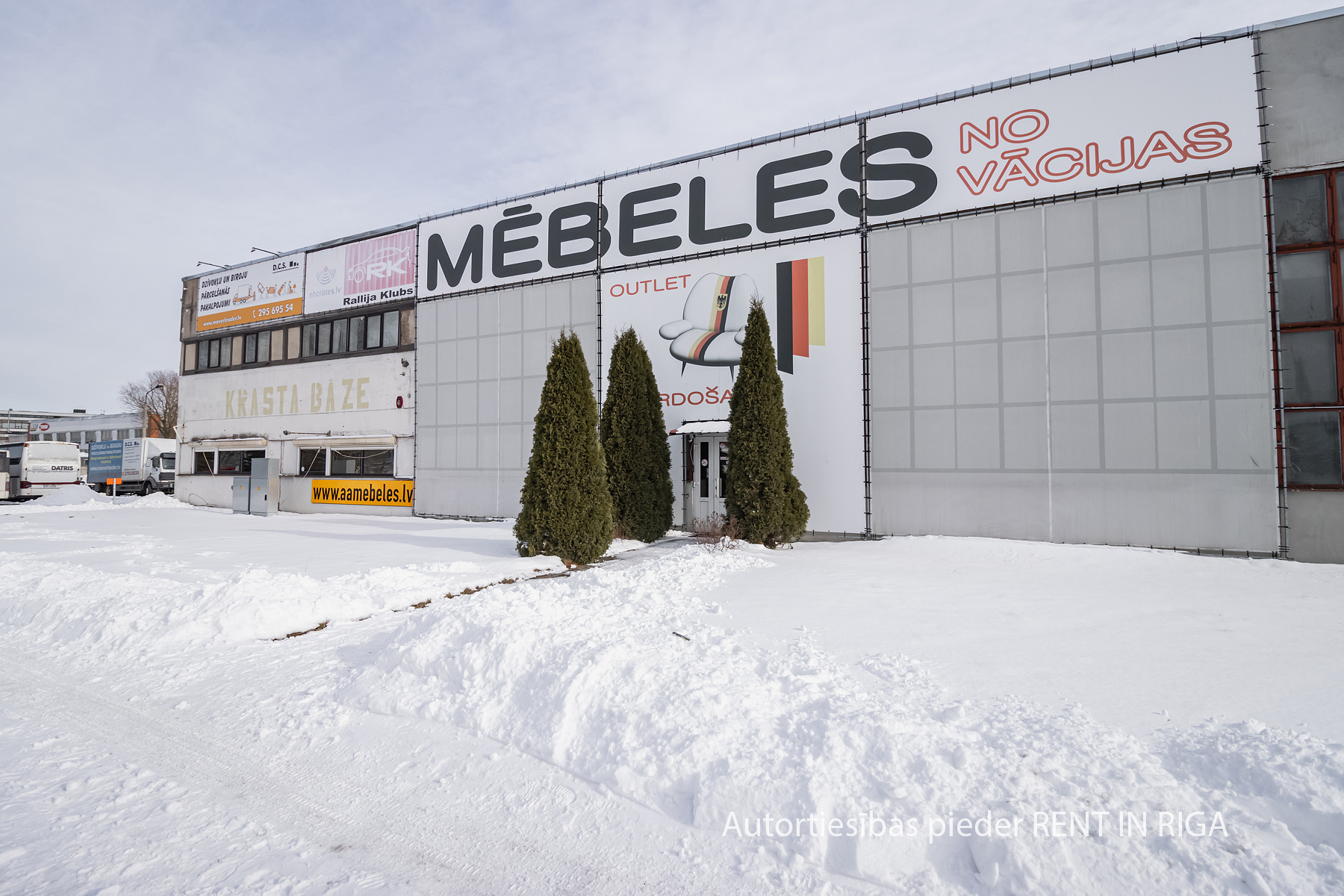 Iznomā tirdzniecības telpas, Krasta iela - Attēls 1