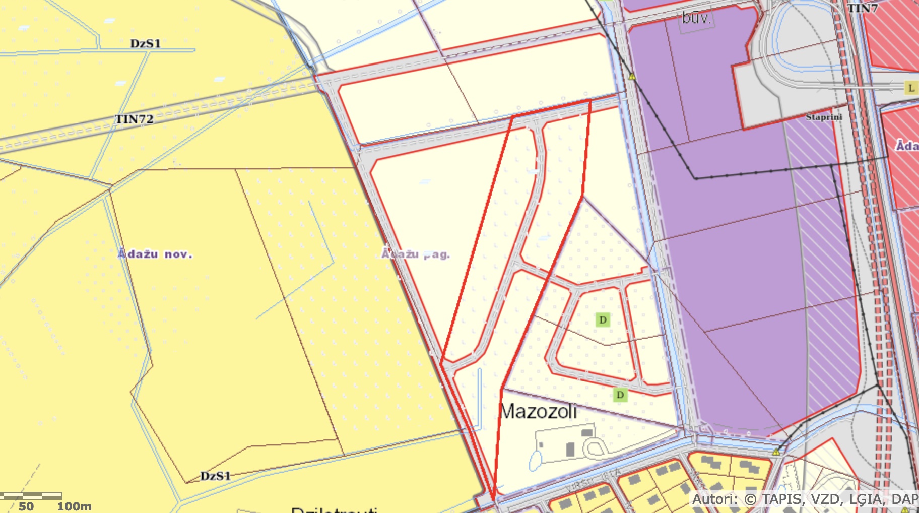 Pārdod zemi, Stapriņi - Attēls 1