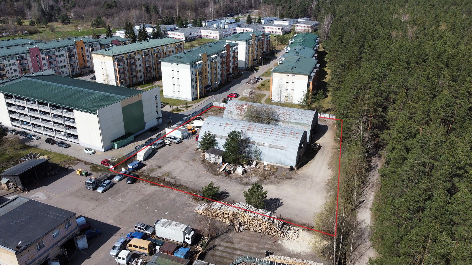 Pārdod noliktavu, Biķernieku iela - Attēls 1