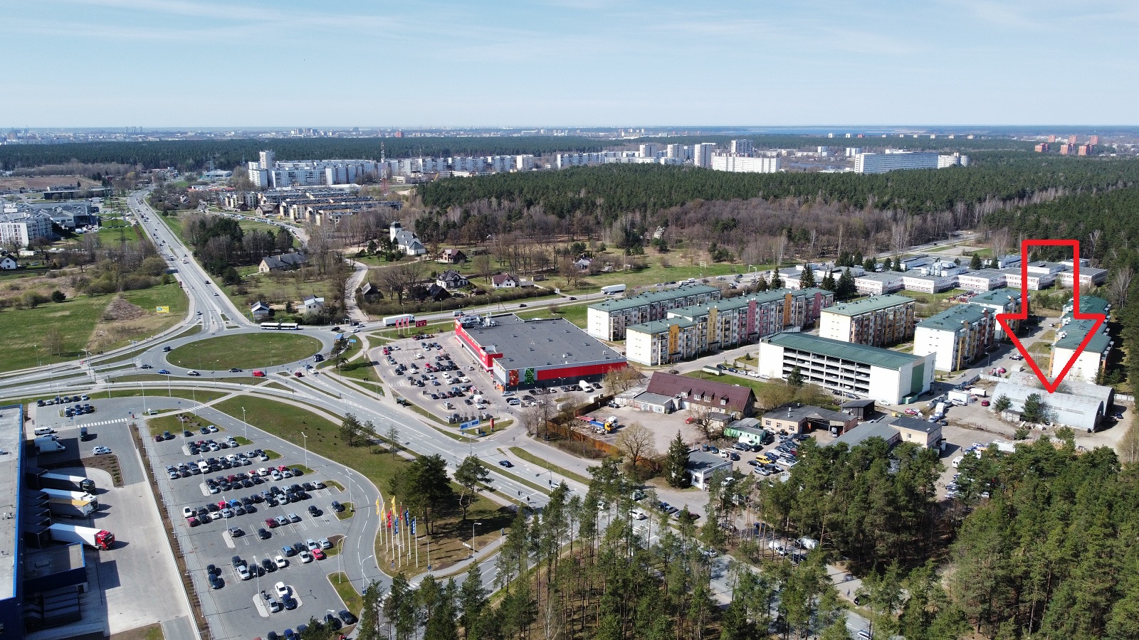 Pārdod noliktavu, Biķernieku iela - Attēls 1