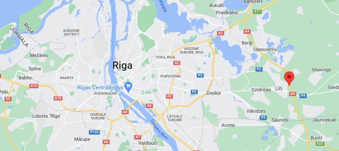 Pārdod zemi, Krasta iela - Attēls 1