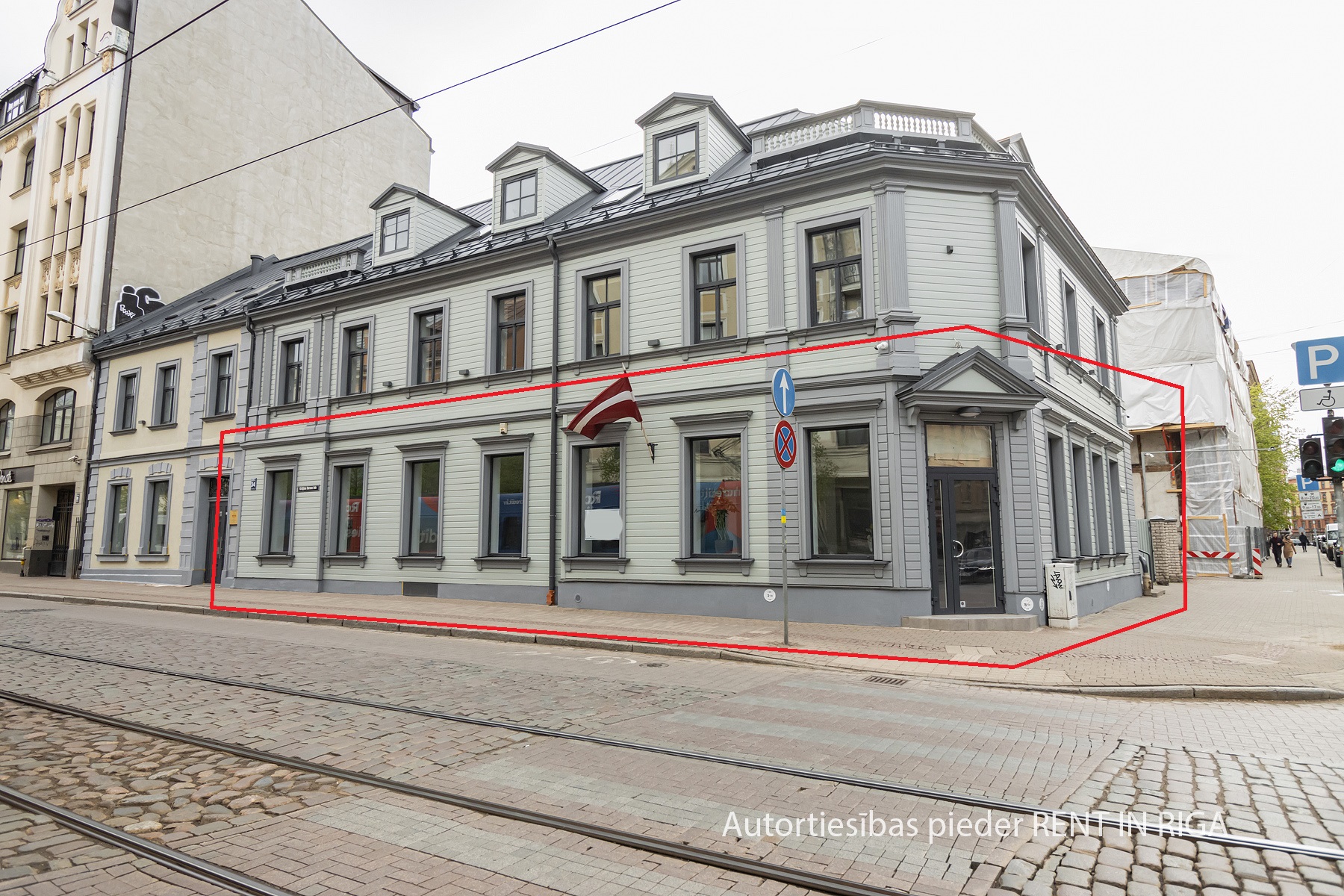 Iznomā tirdzniecības telpas, Krišjāņa Barona iela - Attēls 1