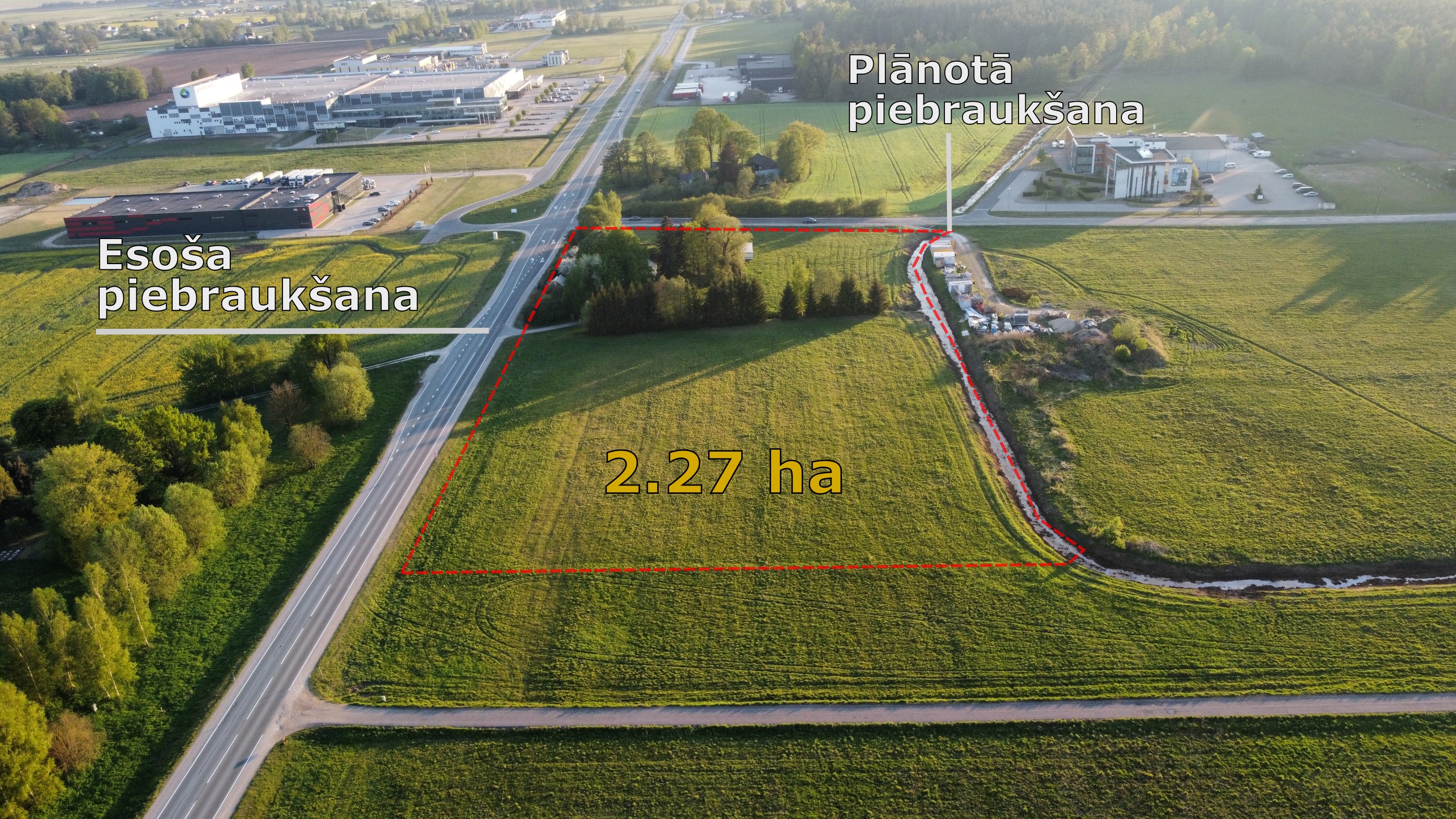 Pārdod zemi, Raunas - Attēls 1