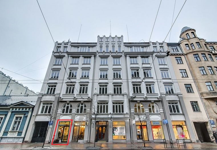 Iznomā tirdzniecības telpas, Krišjāņa Valdemāra iela - Attēls 1