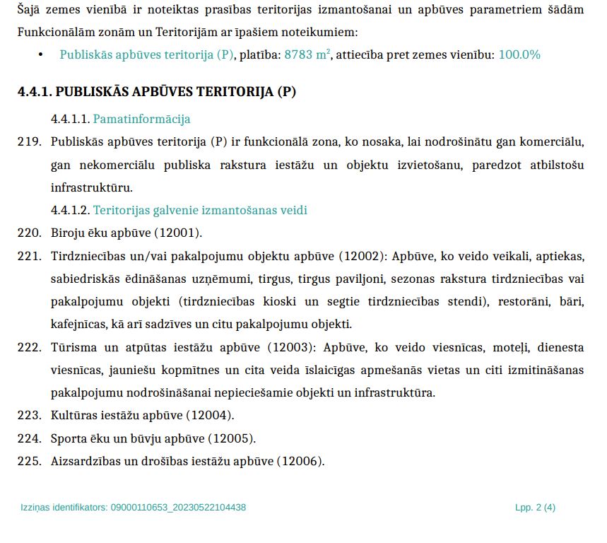Pārdod zemi, Atmodas iela - Attēls 1