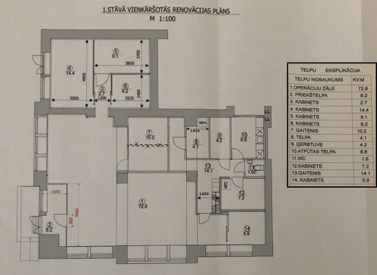 Pārdod tirdzniecības telpas, Valdemāra iela - Attēls 1